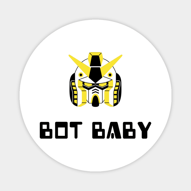 Bot Baby Magnet by Cranky Goat